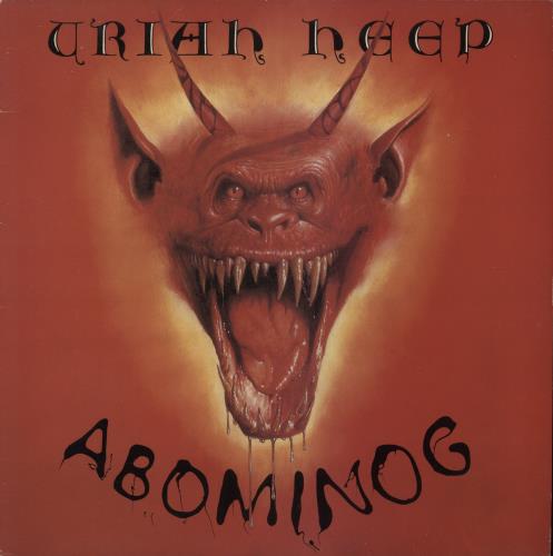 Uriah Heep Abominog - EX UK vinyl LP album (LP record) (693834)